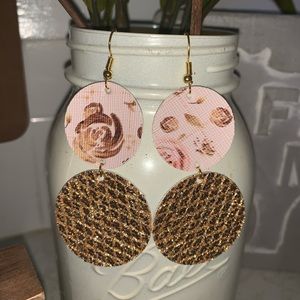 Round Dangle Earrings